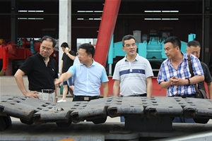 桩工机械分会秘书长一行考察卓力桩机